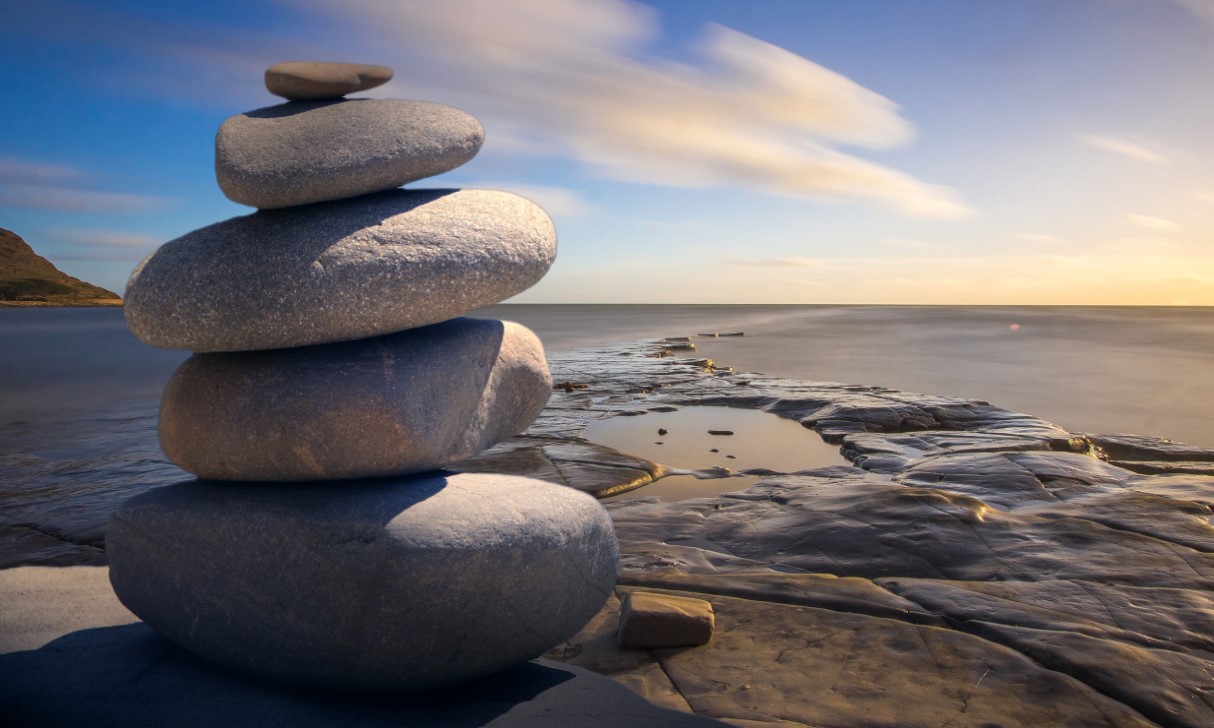 Stones on a beach