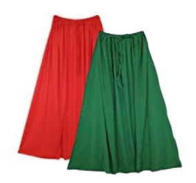 Red and Green Cape Set